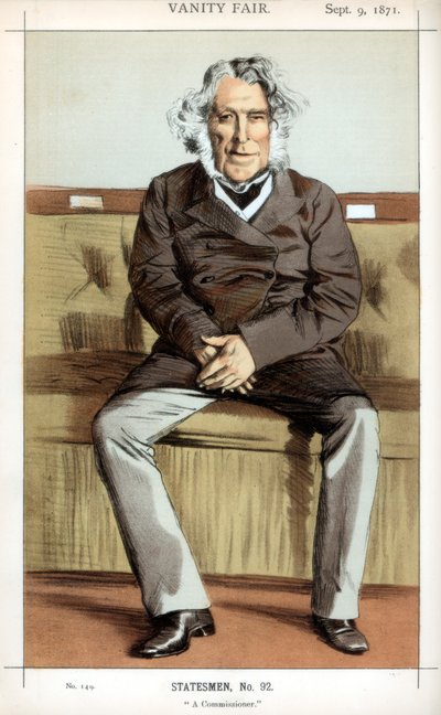 En kommissær, 1871 af James Jacques Joseph Tissot