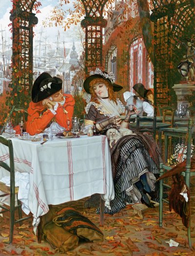 A Luncheon (A Luncheon), c.1868 af James Jacques Joseph Tissot