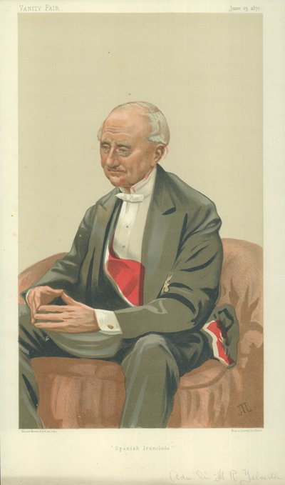 Admiral Sir Hastings Reginald Yelverton af James Jacques Joseph Tissot
