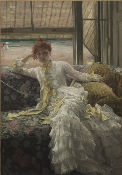 Bord de mer Seaside, 1878 af James Jacques Joseph Tissot
