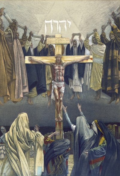 C "est la fin - It Is Finished - from" "The Life of Our Lord Jesus Christ" "- 1899 by James Tissot - La vie de notre seigneur Jesus Christ, by Jacques Josephdani af James Jacques Joseph Tissot