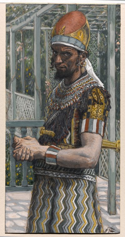 Herodes (21BC-39AD), illustration til 