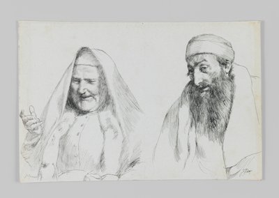 Jøde og jøde, illustration fra Vor Herre Jesu Kristi liv af James Jacques Joseph Tissot