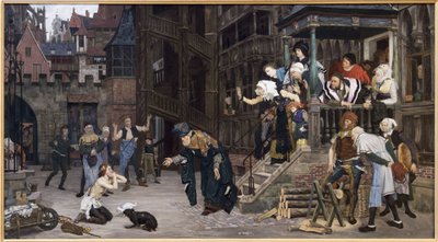 Den fortabte søns hjemkomst, 1862 (olie på lærred) af James Jacques Joseph Tissot