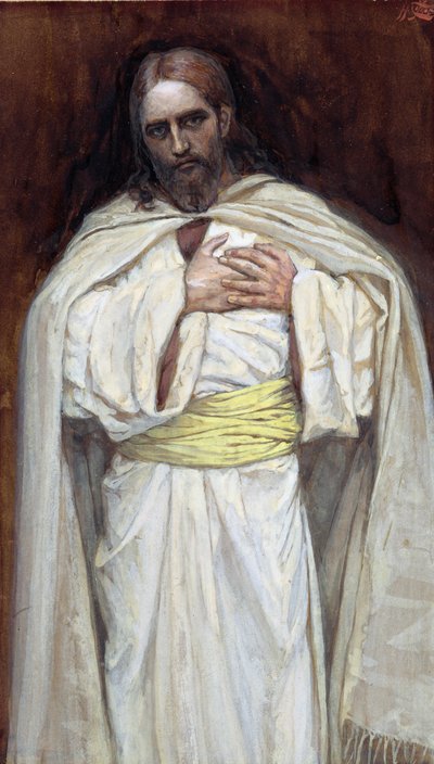 Vor Herre Jesus Kristus, illustration til The Life of Christ, ca. 1886-94 (wc & gouache på pap) af James Jacques Joseph Tissot