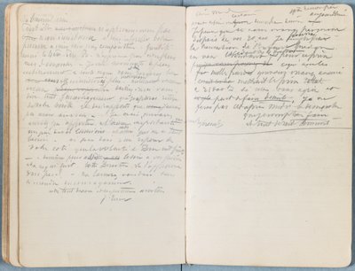 Sider fra et album med Sketches for The Life of Our Lord Jesus Christ, slutningen af 1880