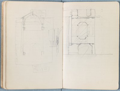 Sider fra et album med Sketches for The Life of Our Lord Jesus Christ, slutningen af 1880