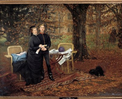 Portrætter af den kejserlige prins Eugenia (Eugenia de Montijo af James Jacques Joseph Tissot