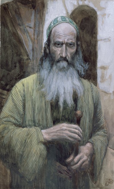 Saint Paul, illustration til The Life of Christ, ca. 1886-94 (wc & gouache på pap) af James Jacques Joseph Tissot