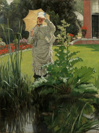 Forårsmorgen, c.1875 af James Jacques Joseph Tissot