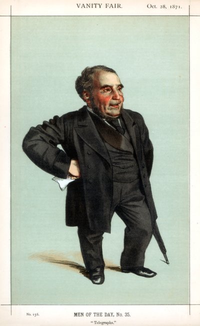 Telegrafer, 1871. af James Jacques Joseph Tissot