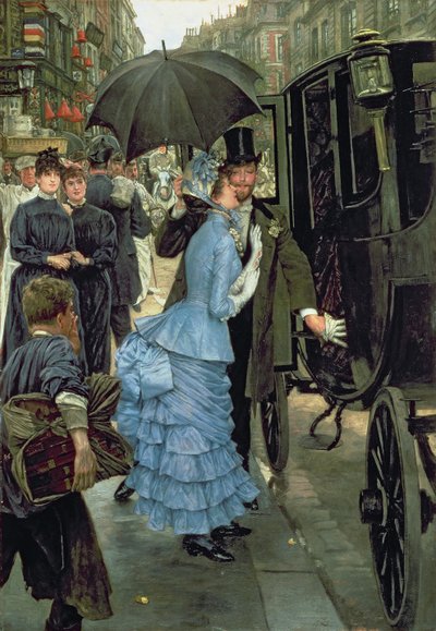 The Bridesmaid, ca. 1883-85 (olie på lærred) af James Jacques Joseph Tissot