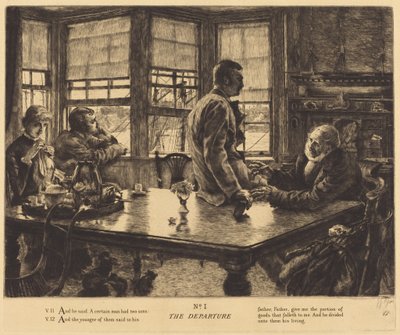 Afrejsen af James Jacques Joseph Tissot