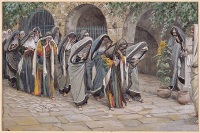 The Holy Women, illustration til The Life of Christ, ca. 1886-94 (wc & gouache på pap) af James Jacques Joseph Tissot