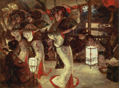 The Prodigal Son in Modern Life: In Foreign Climes, ca. 1882 (forberedende skitse) af James Jacques Joseph Tissot