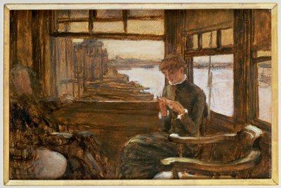 Afgangen, ca. 1880 (maleri) af James Jacques Joseph Tissot