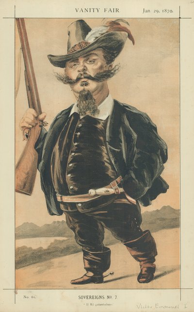 Victor Emmanuel I af James Jacques Joseph Tissot