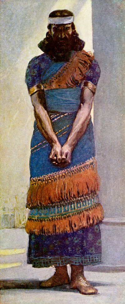 Haggai af J James Tissot - Bibelen af James Jacques Joseph after Tissot