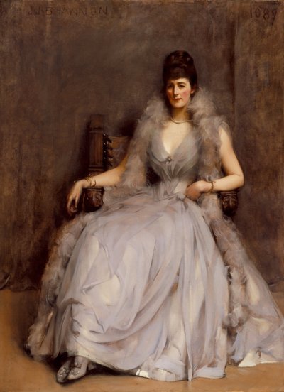 Portræt af Cecilia Tower, 1889 af James Jebusa Shannon