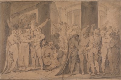 Liget af Lucretia udsat for romerne af James Jefferys