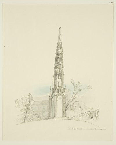 Bristol High Cross i Stourhead Gardens af James Johnson