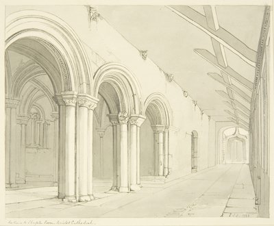 Indgang til Chapter Room of Bristol Cathedral af James Johnson