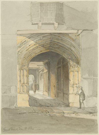 Guard House Passage, Wine Street af James Johnson