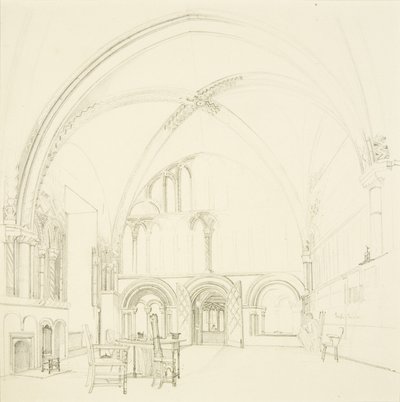 Interiør af Chapter House of Bristol Cathedral af James Johnson