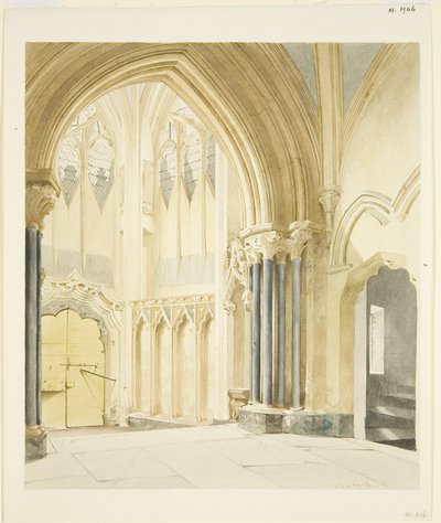 North Porch of St Mary Redcliffe, ser mod nord af James Johnson
