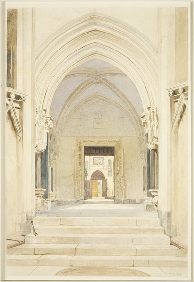 North Porch of St Mary Redcliffe, ser mod syd af James Johnson