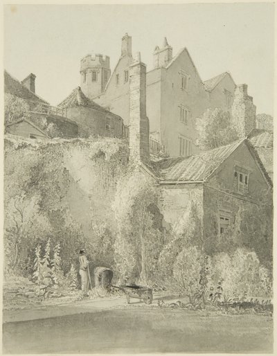 The White Lodge, set fra Garden of the City School (Queen Elizabeth