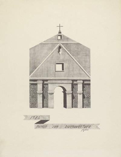 San Buenaventura Mission af James Jones