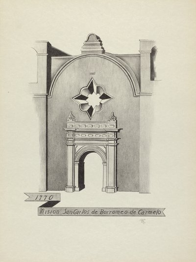 Mission San Carlos de Borromeo de Carmelo af James Jones