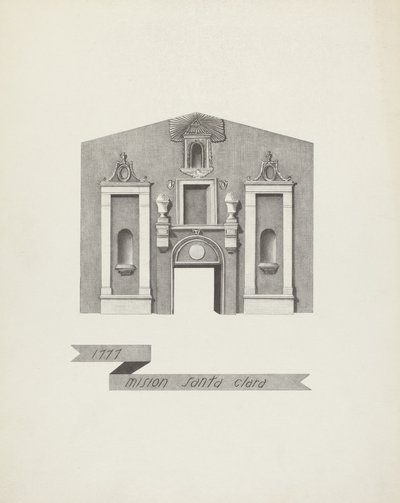 Santa Clara Mission af James Jones