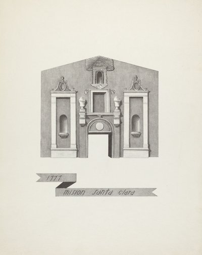 Santa Clara Mission af James Jones