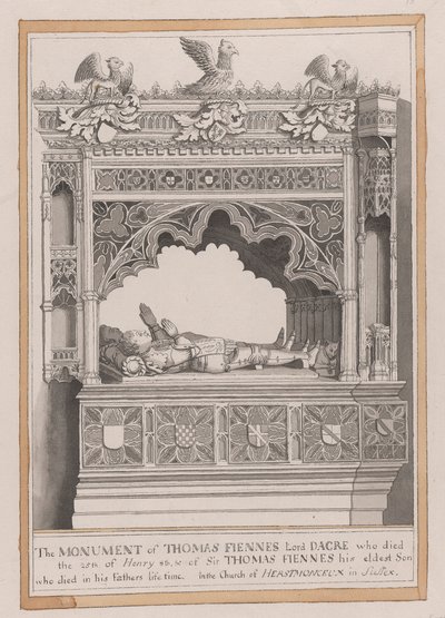 Thomas Fiennes-monumentet af James Lambert  of Lewes