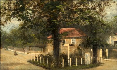 Krigsmindetrekanten i East Sheen af James Lewis