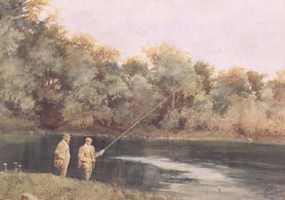 Ved Vale of Health Pond, Hampstead Heath af James Loxham Browne