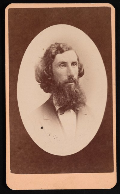 Portræt af Samuel Edward Warren 1831-1909, før 1877. af James M Capper
