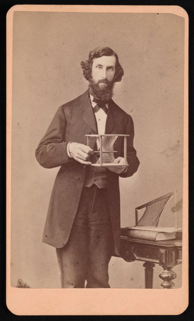 Portræt af Samuel Edward Warren 1831-1909, før 1877. af James M Capper