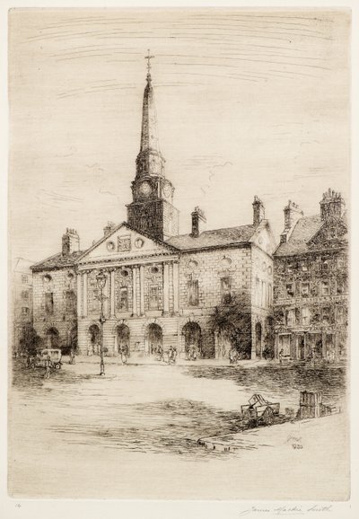 Det gamle byhus, Dundee af James Mackie Smith
