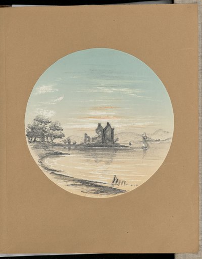 [Ruiner på kysten] af James Makgill Heriot Maitland
