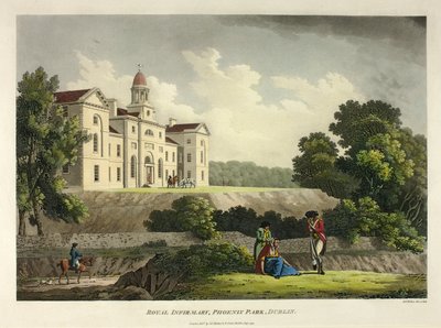 Royal Infirmary Phoenix Park, Dublin af James Malton