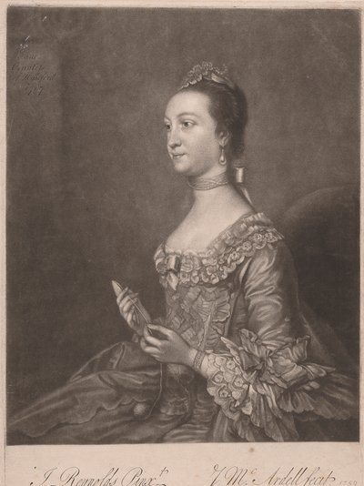 Jane grevinde af Hyndford af James McArdell
