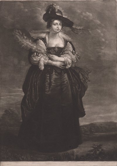 Lady Helena Forman af James McArdell