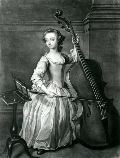 Portræt af Benjamin Hallett (mezzotint) af James McArdell