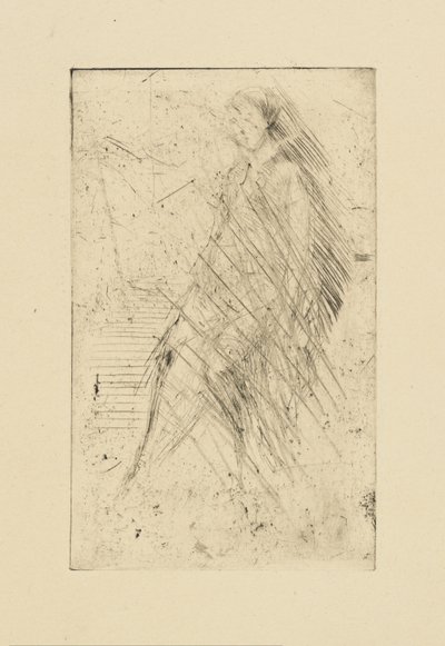 [76] Indtryk fra annullerede plader af Whistler - Resting af James Abbott McNeill Whistler