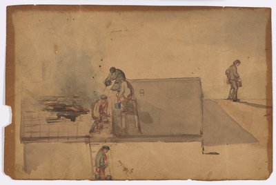 En brand ved Pomfret af James Abbott McNeill Whistler