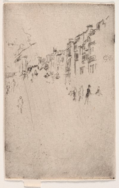 Et fragment af Piccadilly af James McNeill Whistler