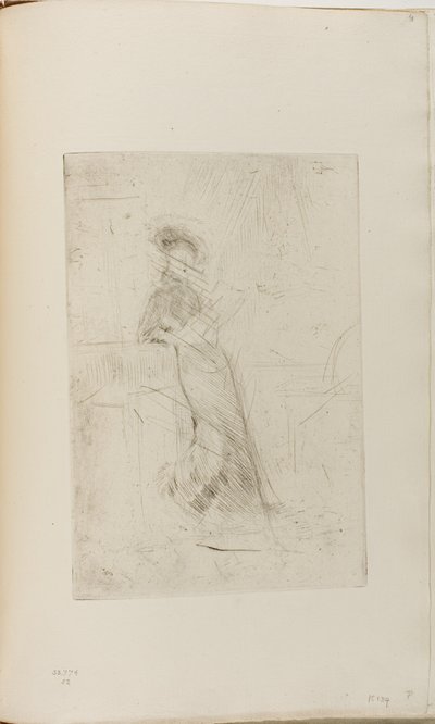 En dame ved et vindue af James Abbott McNeill Whistler